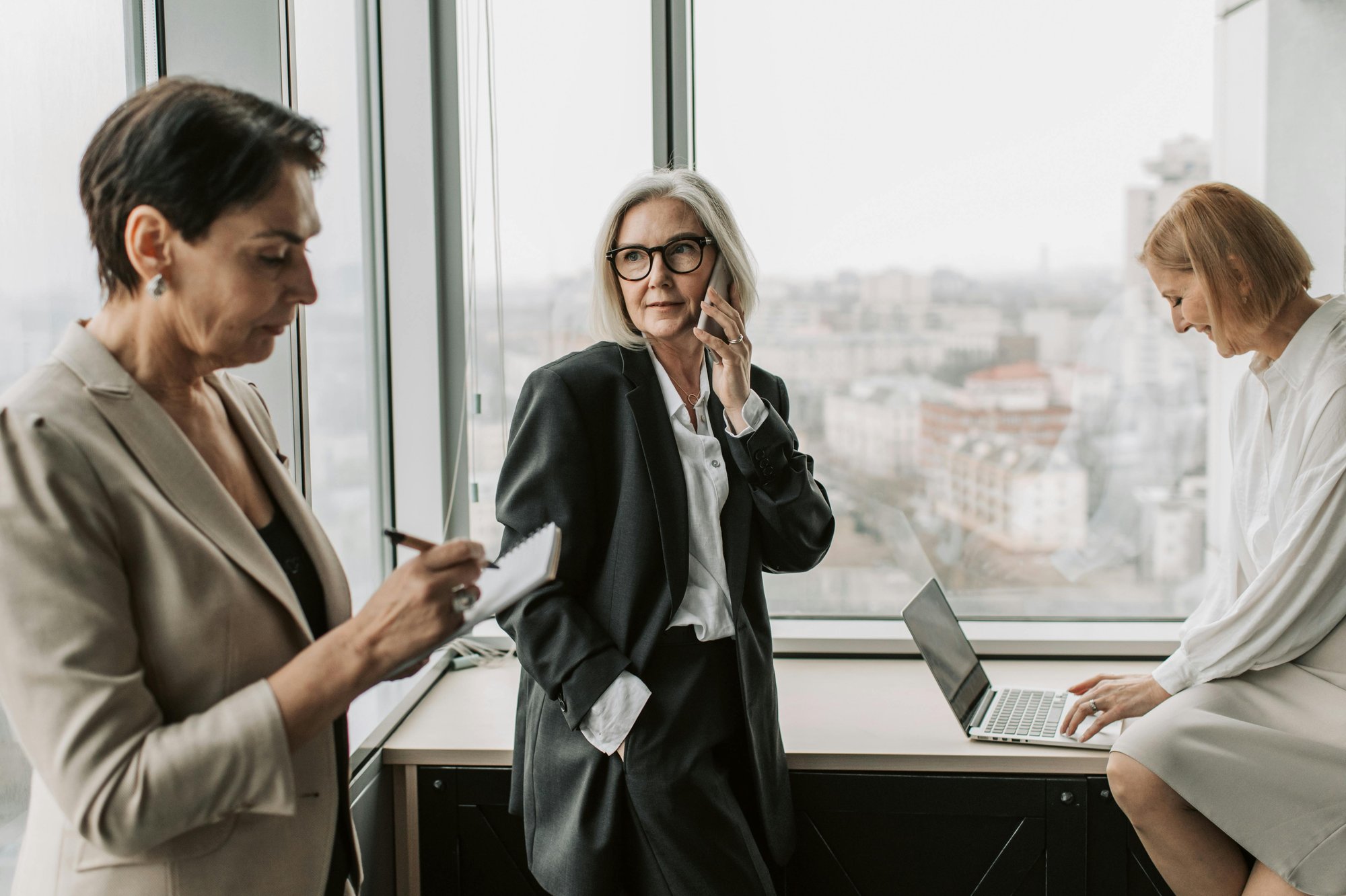 Women discussing Personal Guarantee Insurance 